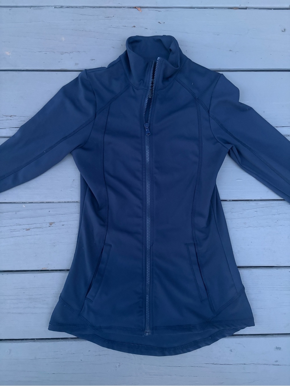 Women’s Gottex Tight Fit Navy Full-Zip Jacket